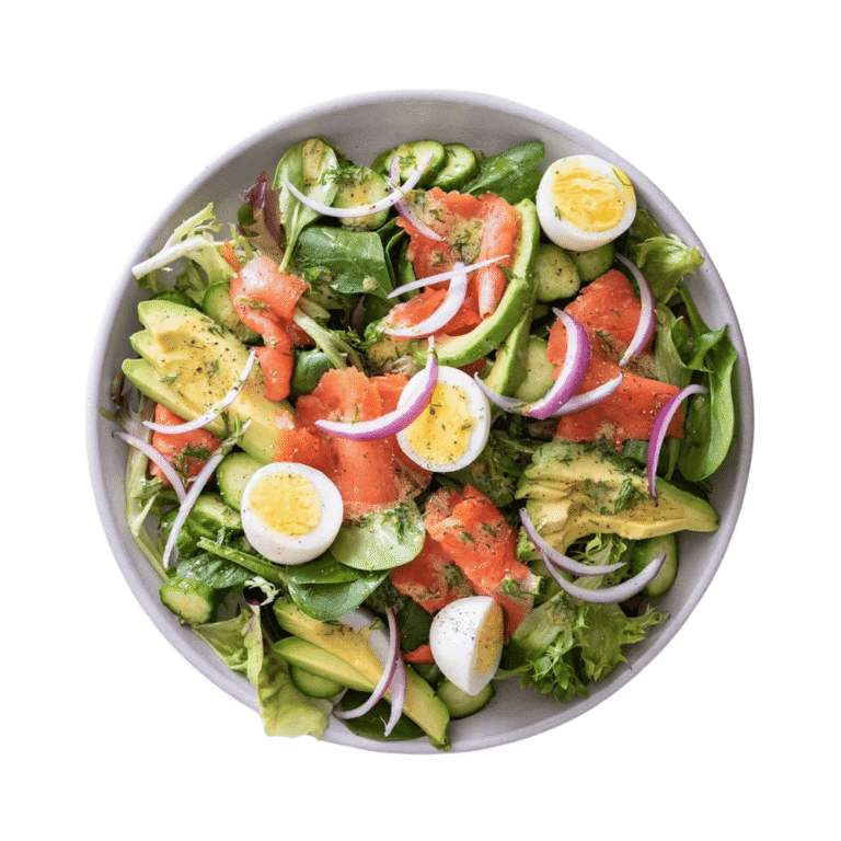 salmon avocado salad